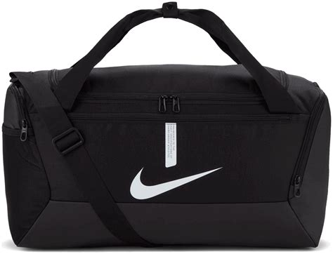 nike academy club team duffel sporttasche gr.s schwarz-weiß